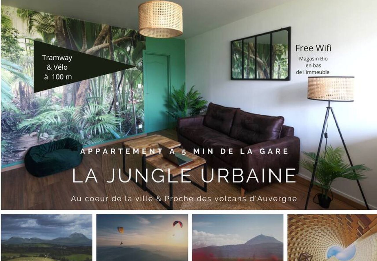 Appartement à Clermont-Ferrand - Jungle - Appart rénové & lumineux à 2 min du TRAM